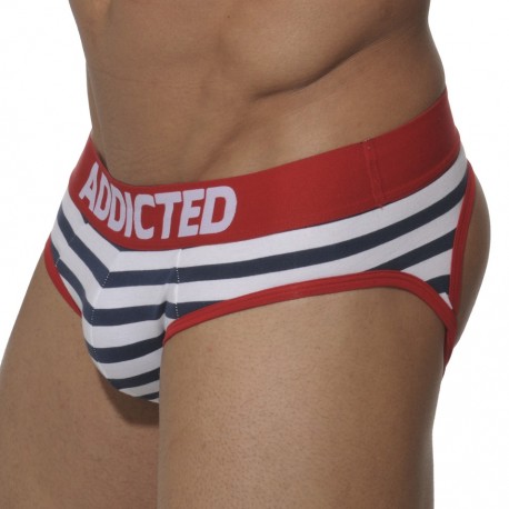 Jock Strap Empty Bottom Sailor - Rouge