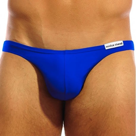 Slip de Bain Super Low Cut Bleu