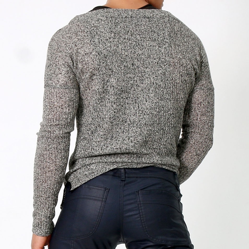 Rufskin Bailey Sweater - Grey | INDERWEAR