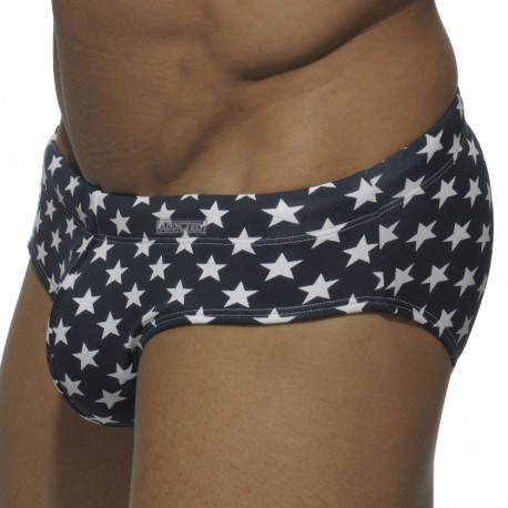 Slip de Bain Sport Star Marine