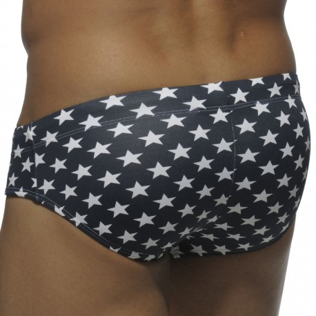 Slip de Bain Sport Star Marine