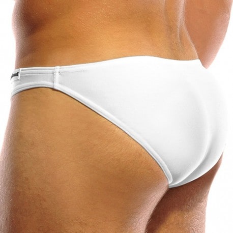 Slip de Bain Super Low Cut Blanc