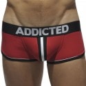 Addicted Shorty Bottomless Double Piping Rouge