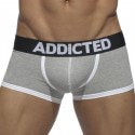 Addicted Lot de 3 Boxers Basic Rouge - Gris - Bleu