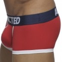 Addicted Lot de 3 Boxers Basic Rouge - Gris - Bleu