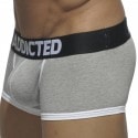 Addicted Lot de 3 Boxers Basic Rouge - Gris - Bleu