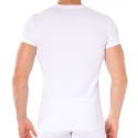 Emporio Armani T-Shirt V-Neck Stretch Cotton Blanc