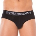 Emporio Armani Slip Stretch Cotton Noir