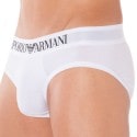 Emporio Armani Slip Stretch Cotton Blanc