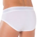 Emporio Armani Slip Stretch Cotton Blanc