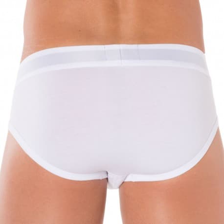 Slip Stretch Cotton Blanc