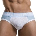 Pump! Slip Frost Blanc - Bleu