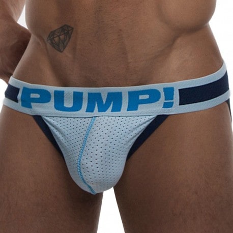 Jock Strap True Blue Blanc