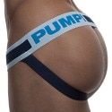 Pump! Jock Strap True Blue Blanc