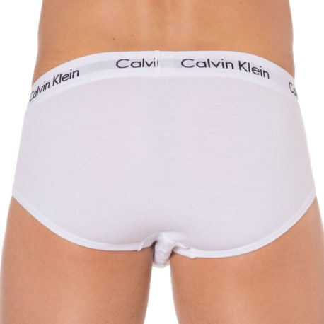 3-Pack Cotton Stretch Briefs - White