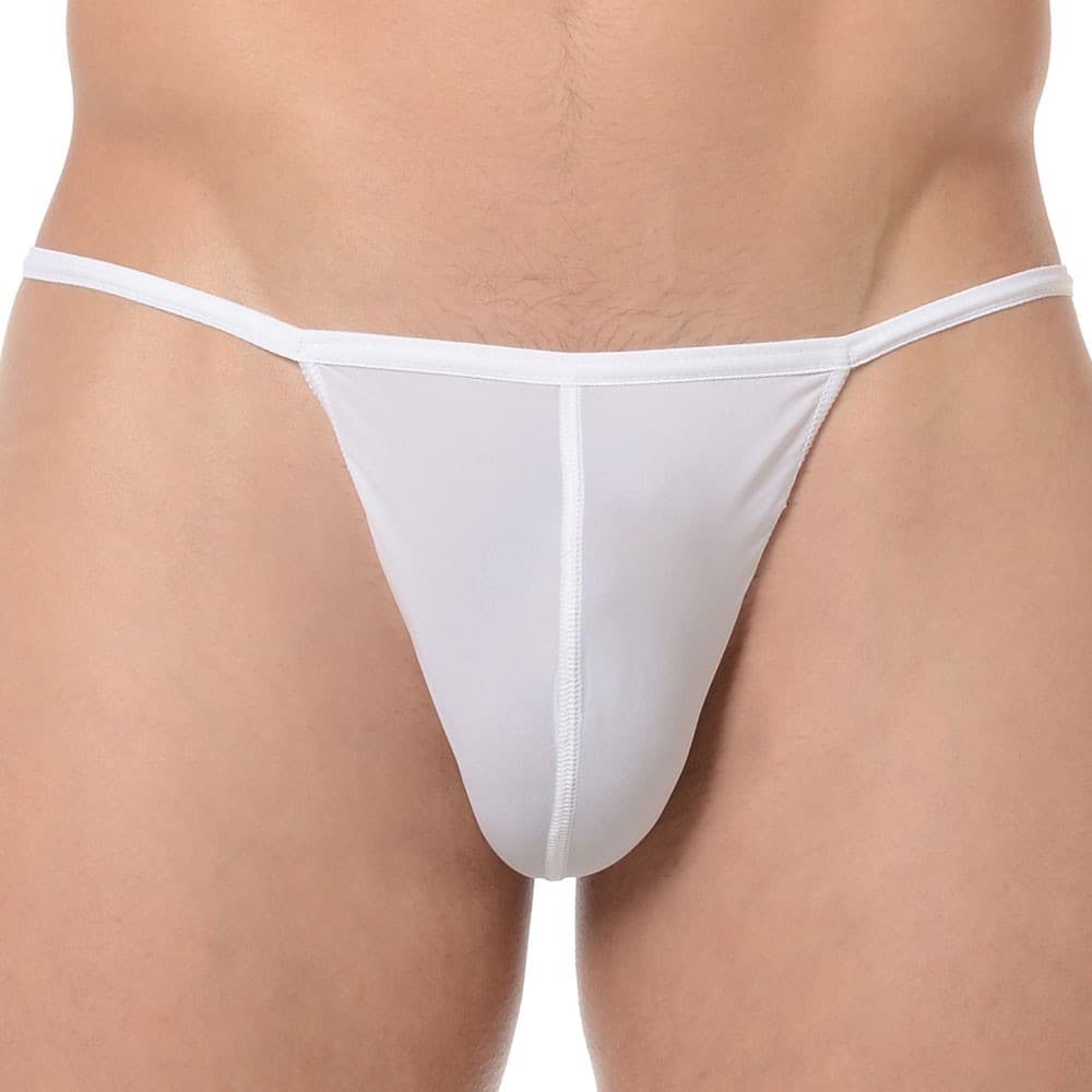 Quentin Temptation Whimsical Leaves Plume G-String by HOM
