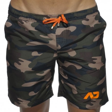 Short de Bain Long Camouflage