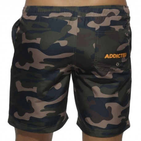 Short de Bain Long Camouflage