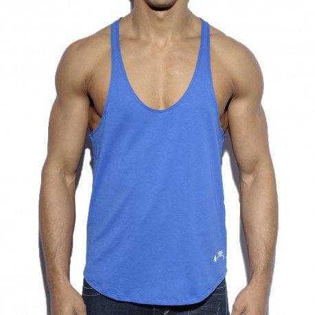 Fitness Plain Tank Top - Royal