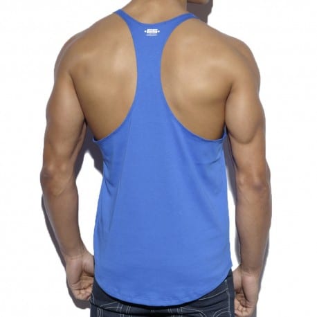 Fitness Plain Tank Top - Royal