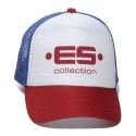 ES Collection Casquette Baseball Print Logo Rouge