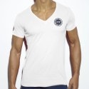 ES Collection T-Shirt Never Back Down Blanc