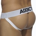 Addicted Lot de 3 Jock Straps My Basic Blanc - Noir - Royal