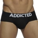 Addicted Lot de 3 Slips My Basic Blanc - Noir - Royal