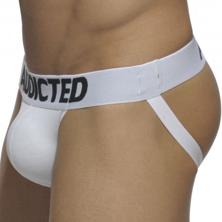 Lot de 3 Jock Straps My Basic Blanc - Noir - Royal