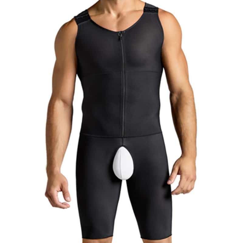 LEO Compression Bodysuit - Black | INDERWEAR