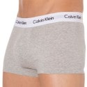 Calvin Klein Lot de 3 Shortys Cotton Stretch Noir - Blanc - Gris