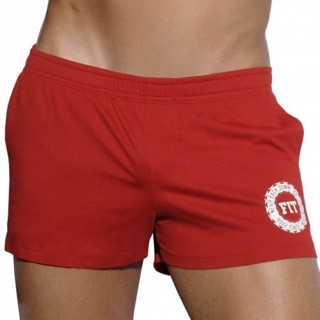 Short Fitness Rouge