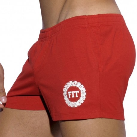 Short Fitness Rouge