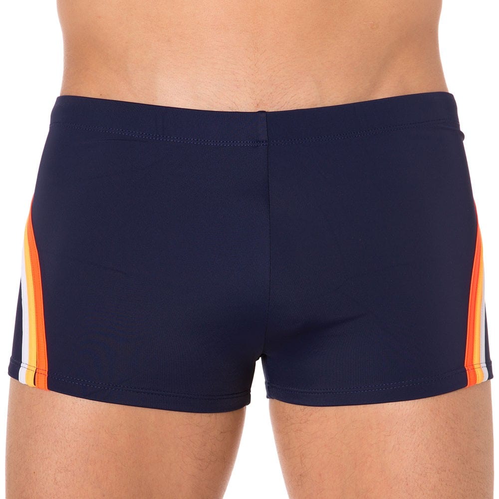 Sundek Lycra Rainbow Swim Boxer - Navy | INDERWEAR