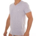 Emporio Armani Lot de 2 T-Shirts V-Neck Pure Cotton Marine - Gris