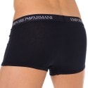 Emporio Armani Lot de 3 Boxers Pure Cotton Noir - Marine - Gris