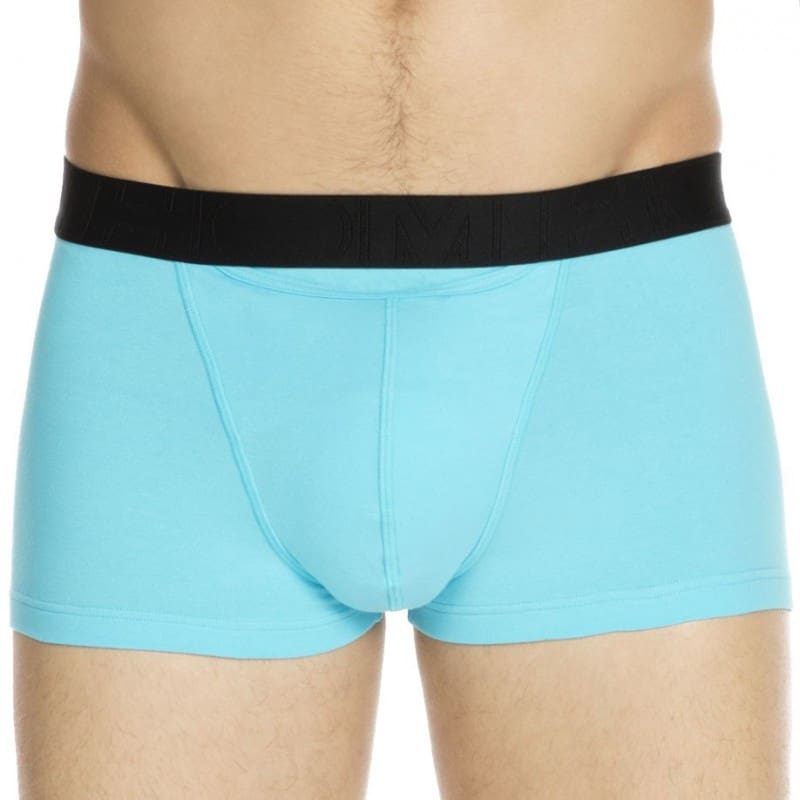 Hom 2 Pack H01 Boxers Turquoise Black Inderwear