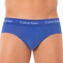 Calvin Klein Lot de 3 Slips Cotton Stretch Royal - Marine - Noir