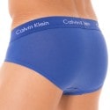 Calvin Klein Lot de 3 Slips Cotton Stretch Royal - Marine - Noir