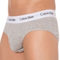 Calvin Klein Lot de 3 Slips Cotton Stretch Noir - Blanc - Gris