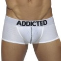 Addicted 3-Pack Push Up Mesh Trunks - White - Navy Blue - Black