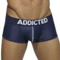 Addicted 3-Pack Push Up Mesh Trunks - White - Navy Blue - Black