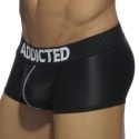 Addicted 3-Pack Push Up Mesh Trunks - White - Navy Blue - Black