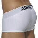 Addicted 3-Pack Push Up Mesh Trunks - White - Navy Blue - Black