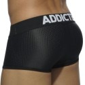 Addicted 3-Pack Push Up Mesh Trunks - White - Navy Blue - Black