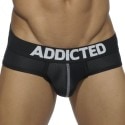 Addicted 3-Pack Push Up Mesh Briefs - White - Navy Blue - Black