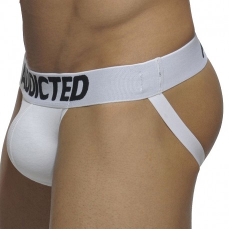 Addicted My Basic Jock Strap - White