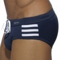 Addicted Sailor Colored Swim Brief - Navy