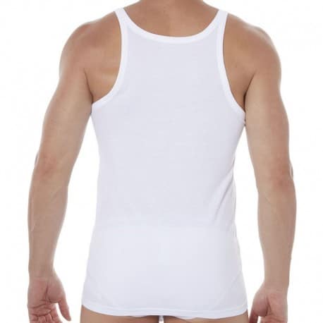 Emporio Armani 2-Pack Pure Cotton Tank Top - White