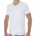 Emporio Armani 2-Pack Pure Cotton V-Neck T-Shirts - White